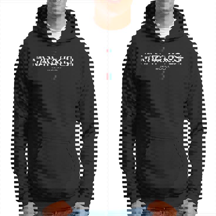 Marrakesh Morocco Retro Vintage Hoodie