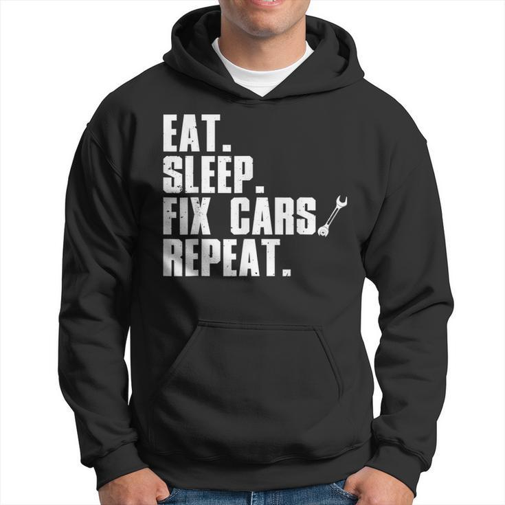 Mechanic For Men Dad Auto Garage Automobile Car Lover  Men Hoodie Graphic Print Hooded Sweatshirt