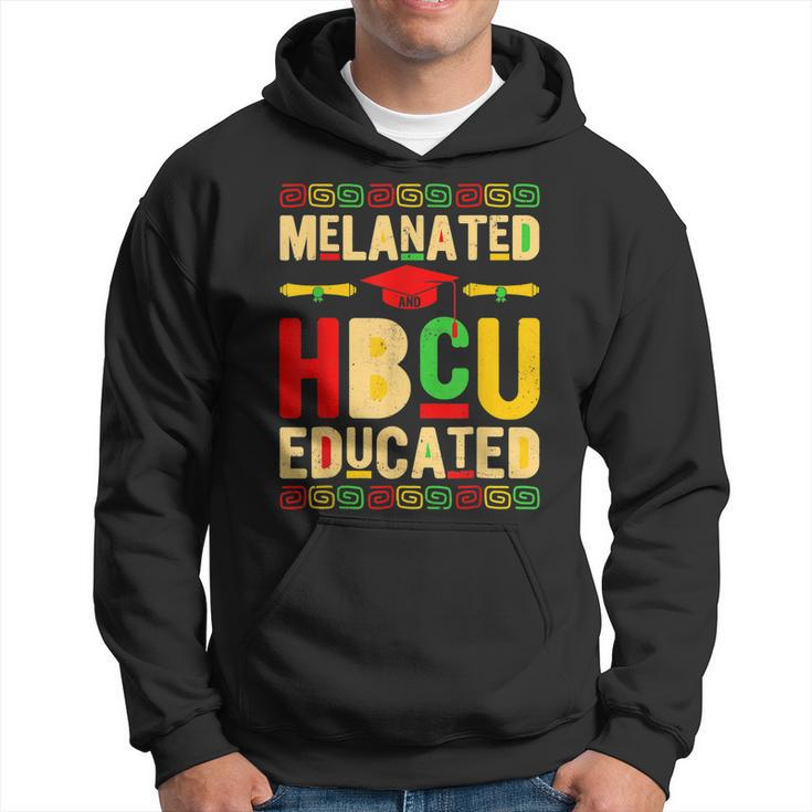 Melanated Hbcu Educated Historically Black African Pride  Hoodie