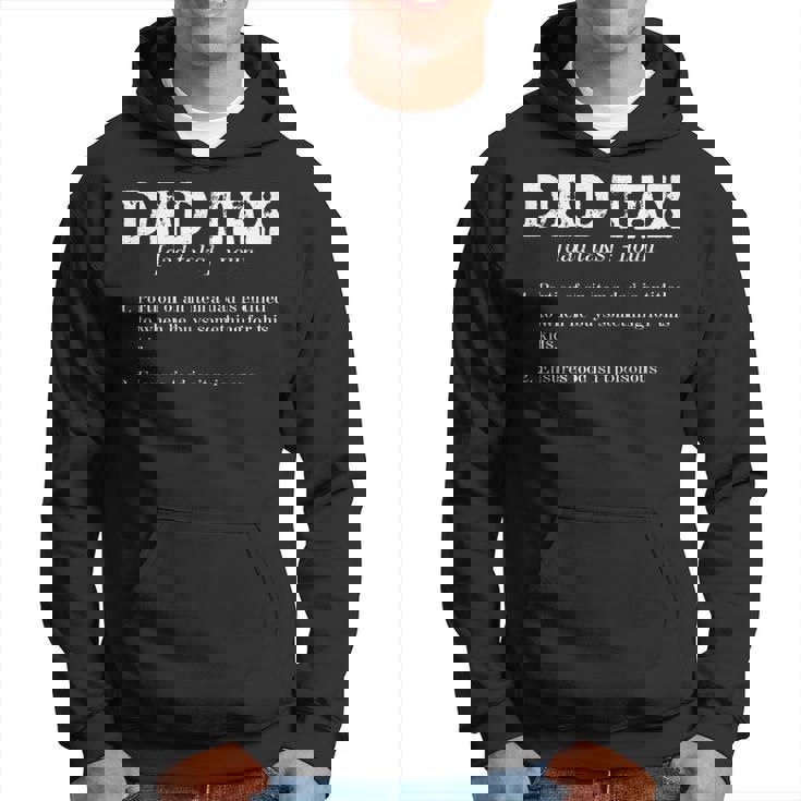 Mens Dad Tax Funny Dad Tax Definition Mens Fathers Day Hoodie