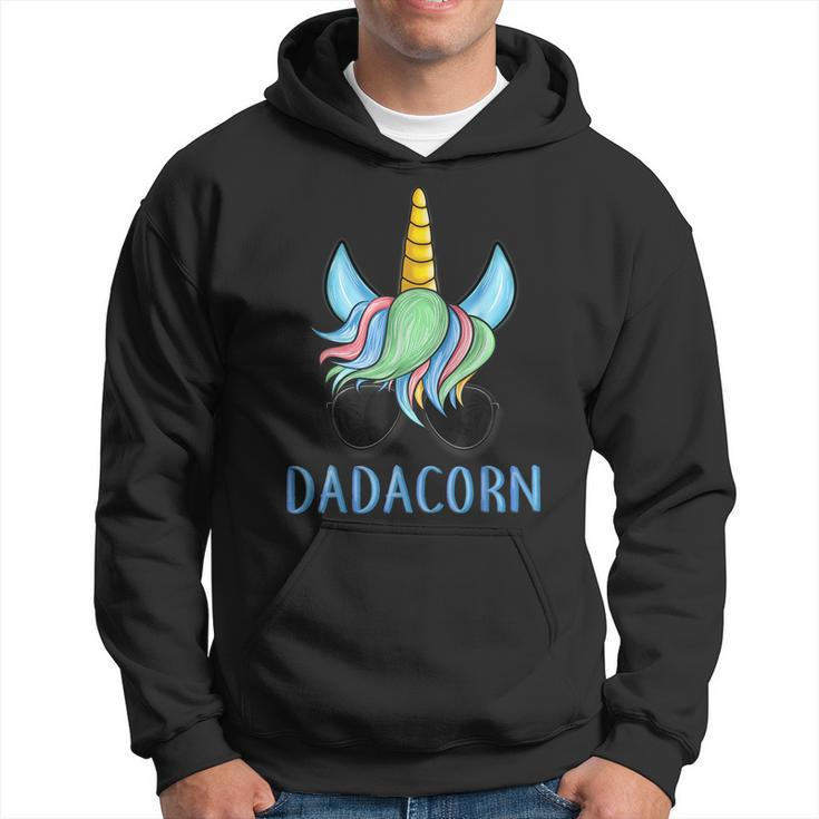 Mens Dadacorn Unicorn Dad Fathers Day  Hoodie