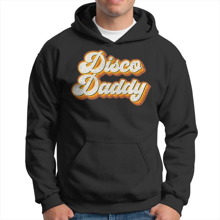 Mens Disco Daddy Retro Matching 60S 70S Party Costume Dad Gift   Hoodie