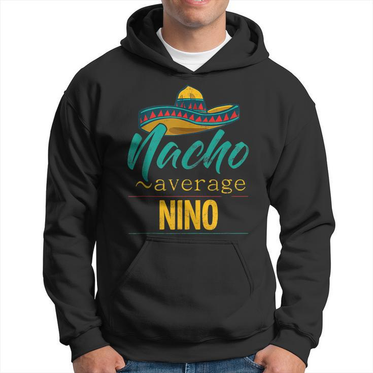 Mens Nacho Average Nino Gift Funny Cinco De Mayo Sombrero  Hoodie