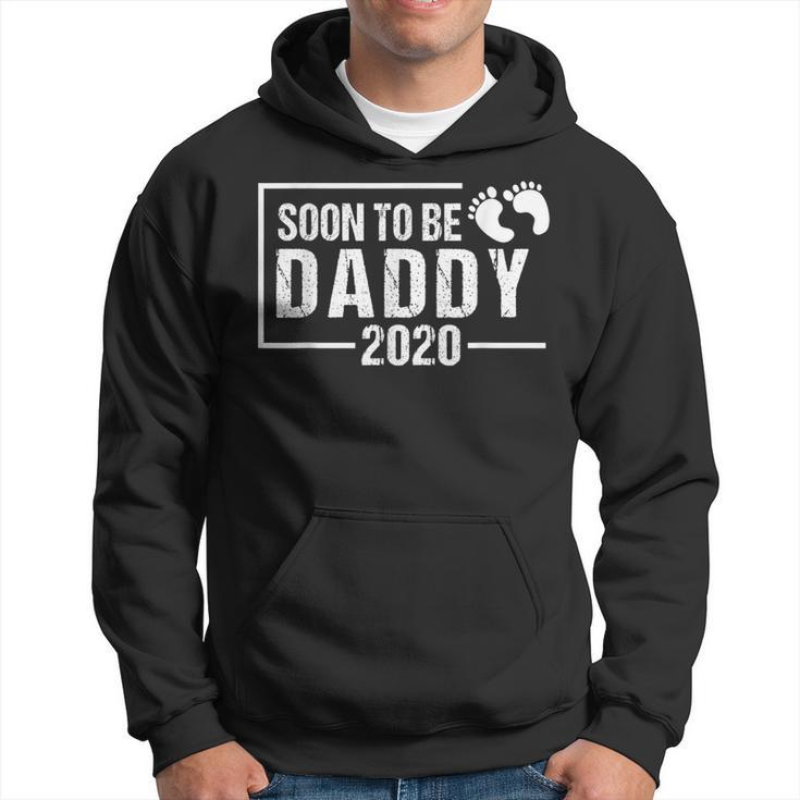 Mens Promoted To Daddy Est 2020 New Dad Gift Gift For Mens Hoodie