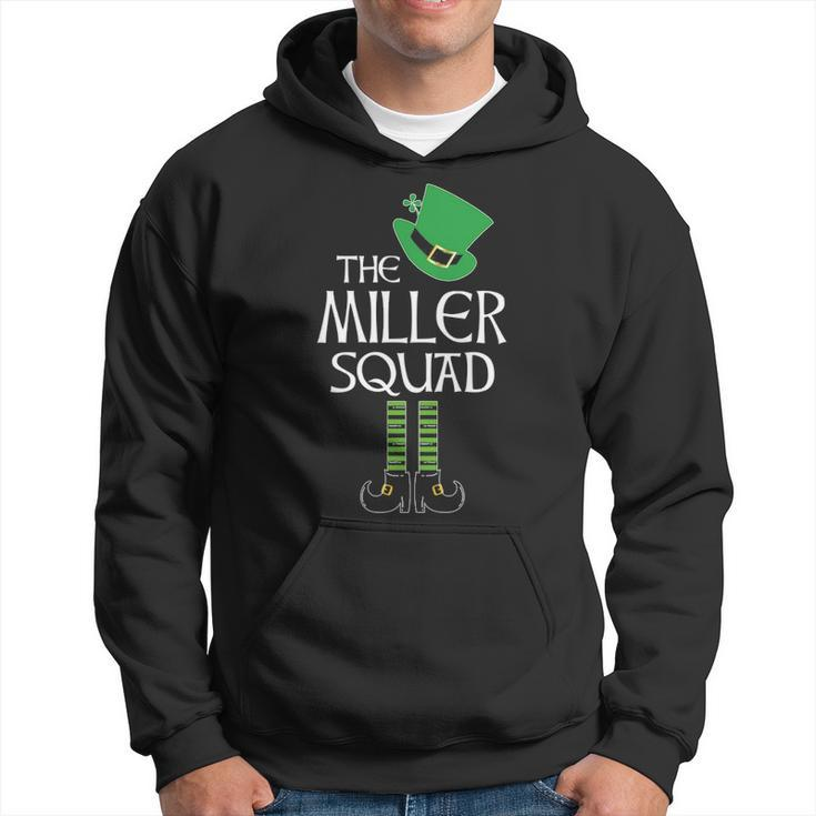 Miller Name Gift The Miller Squad Leprechaun V2 Hoodie