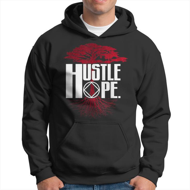 Narcotics Anonymous Hustle Hope Recovery Na Aa Sobriety  Hoodie