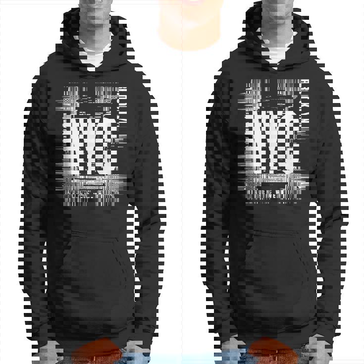 New York City - Nyc - Aesthetic Graphic Design - Classic Hoodie