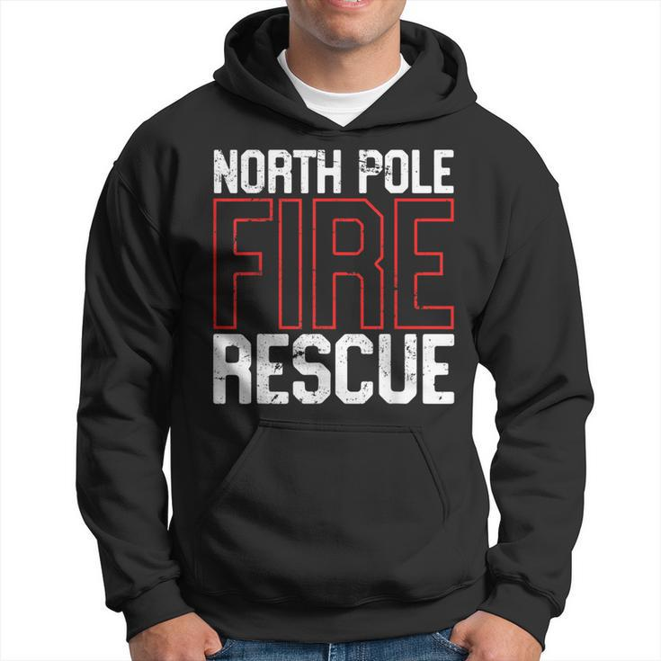 North Pole Fire Rescue Firefighter Department Hoodie