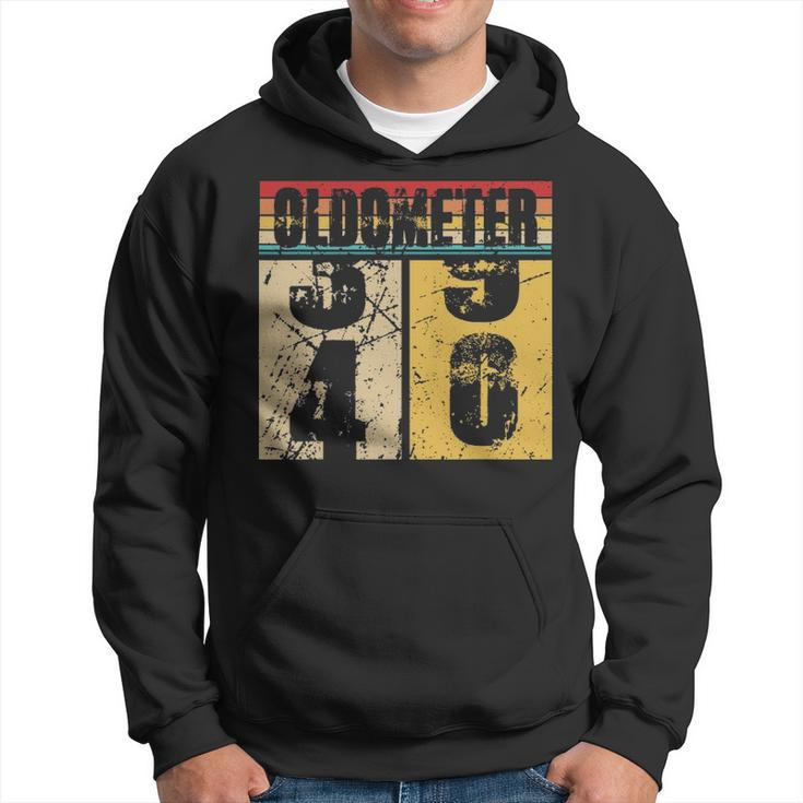 Oldometer 39 40  Funny 40Th Turning 40 Birthday Gift Hoodie