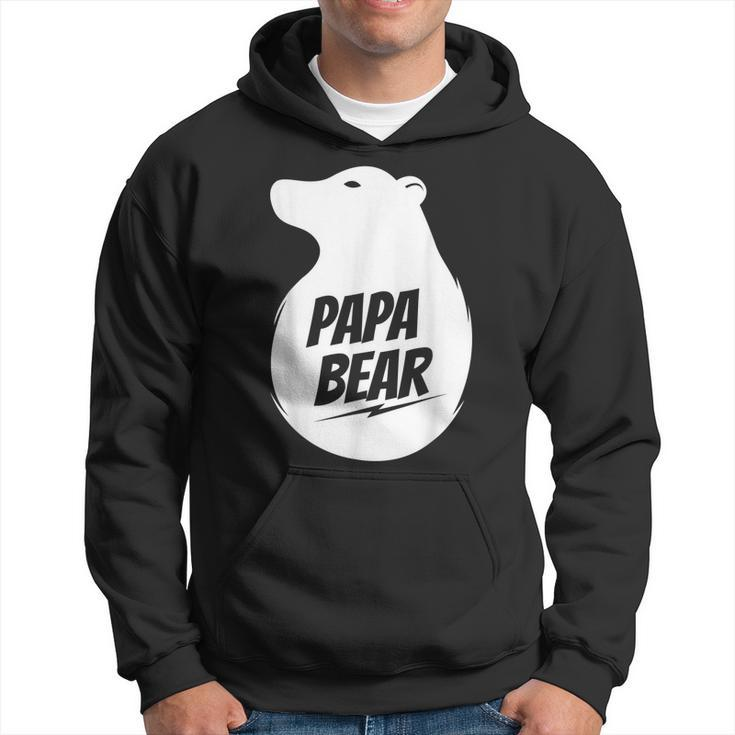 Papa Bear | Best Fathers Day Gift For Dad Papa Bear Gift For Mens Hoodie