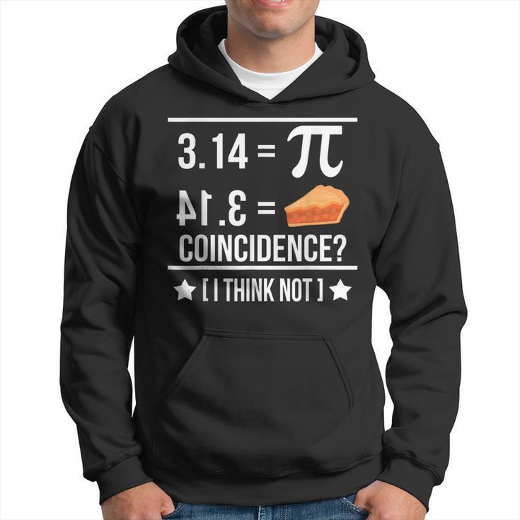 Pi Day Cake Concidence Hoodie