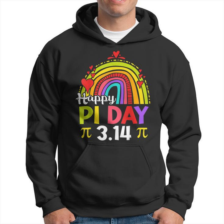 Pi Day  Teacher Rainbow Funny Happy Pi Day 3 14  Hoodie