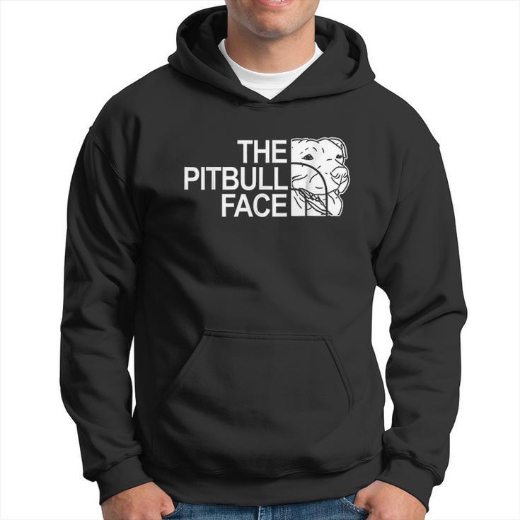 The Pitbull Face Dog Pitbull Men Hoodie