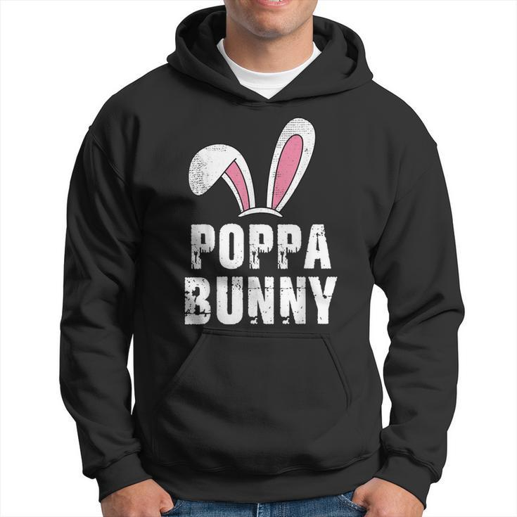 Poppa Bunny Ears Easter Day Rabbit Family Matching Hoodie