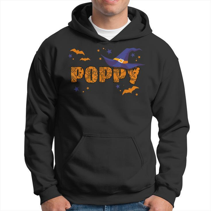 Poppy Witch Cute Grandpa Poppy Halloween Costume Funny Gift For Mens Hoodie