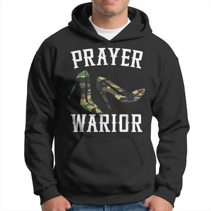 Prayer Warrior Camouflage For Religious Christian Soldier Hoodie