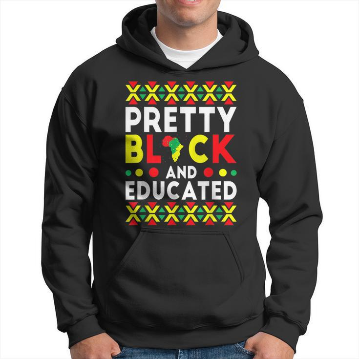Pretty Black And Educated African Women Black History Month  V10 Hoodie