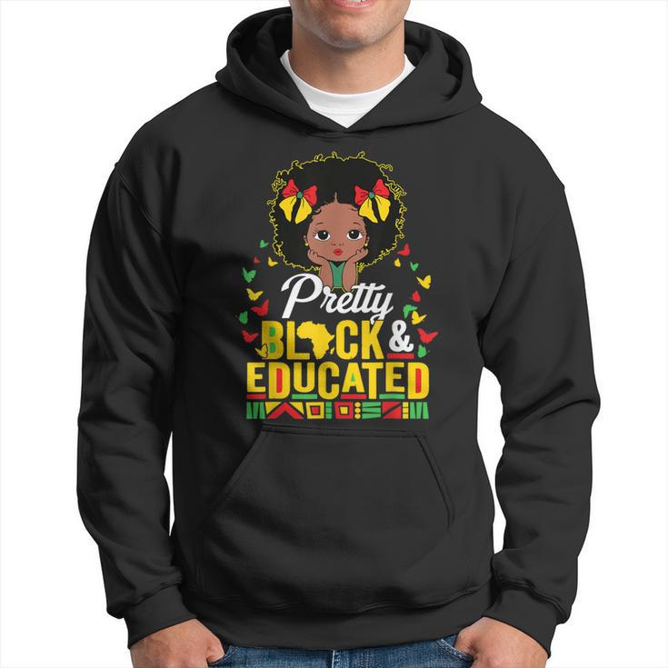 Pretty Black And Educated I Am The Strong African Queen  V3 Hoodie