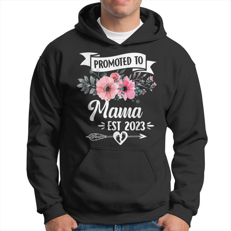 Promoted To Great Mama Est 2023 Mothers Day Hoodie