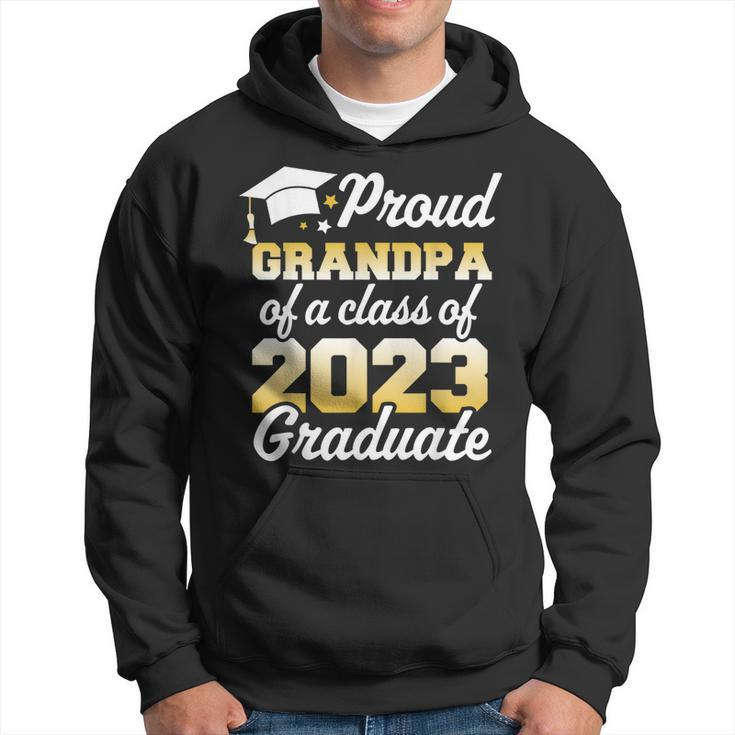 Proud Grandpa Of A Class Of 2023 Graduate Senior Family  Hoodie