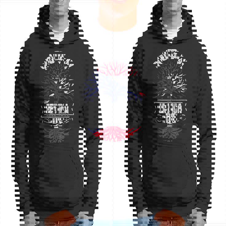 Proud Of My Puerto Rican Roots Puerto Rico Hoodie