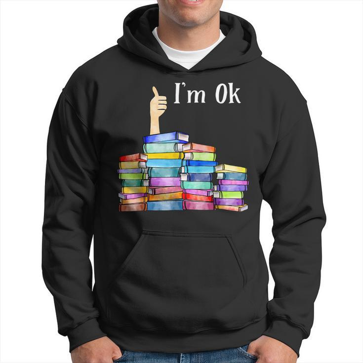 Reading Book Lovers Im Ok National Book Lovers Day  Hoodie