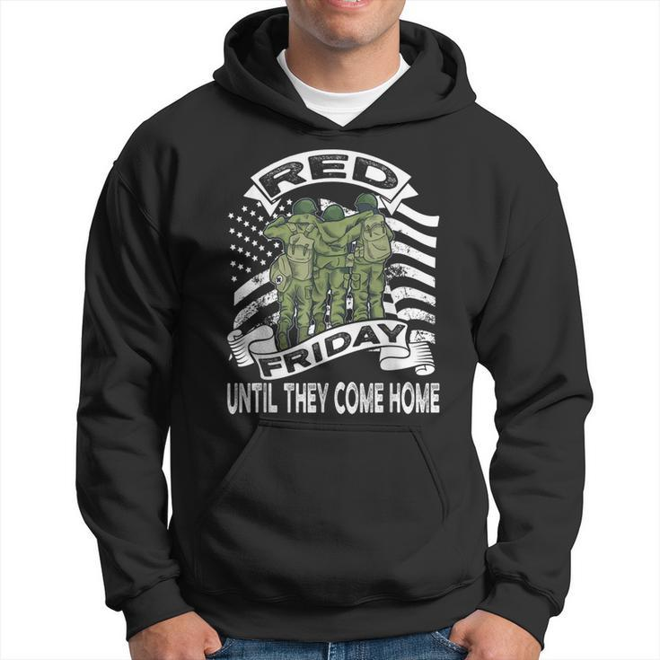 Red Friday American Flag Until They Come Home  Hoodie