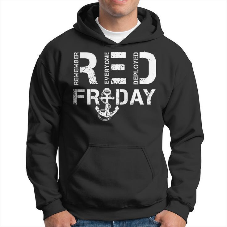 Red Friday Military Shirts Support Navy Soldiers T-Shirt  Hoodie