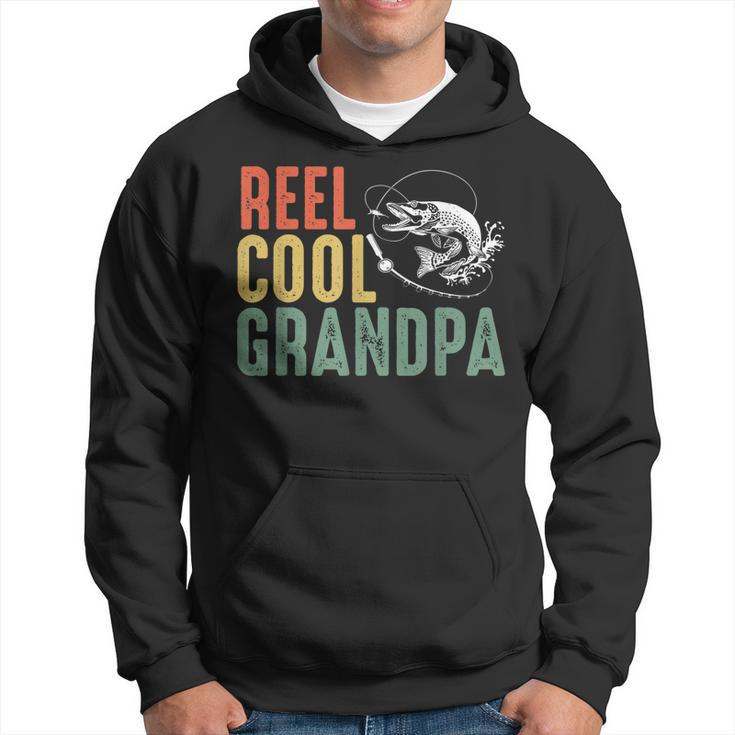 Reel Cool Grandpa Gifts For Grandpa And Grandfather  Hoodie