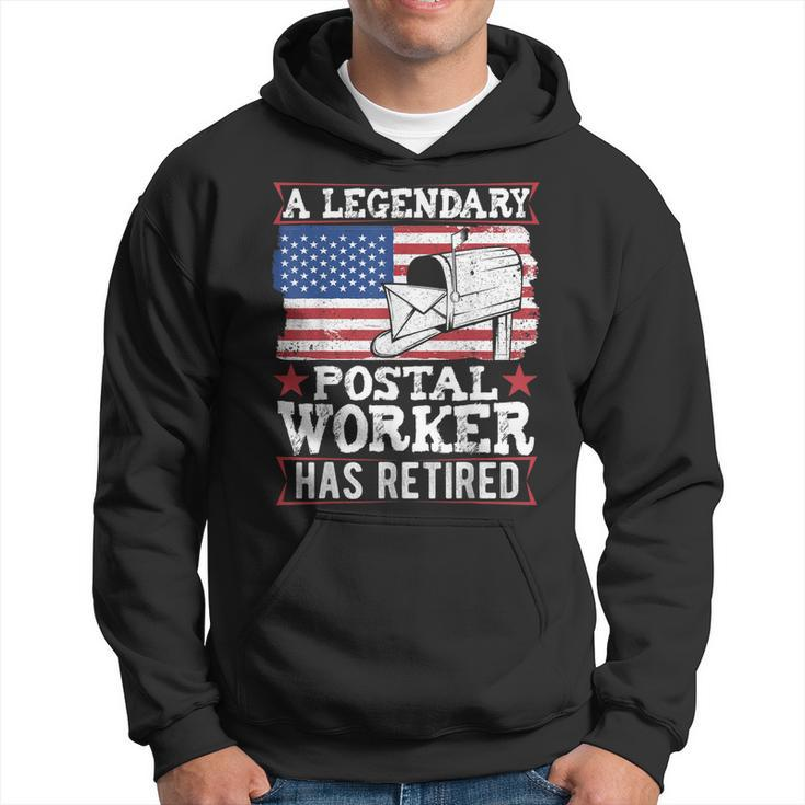Retired Postal Worker Mailman Retirement V5 Men Hoodie