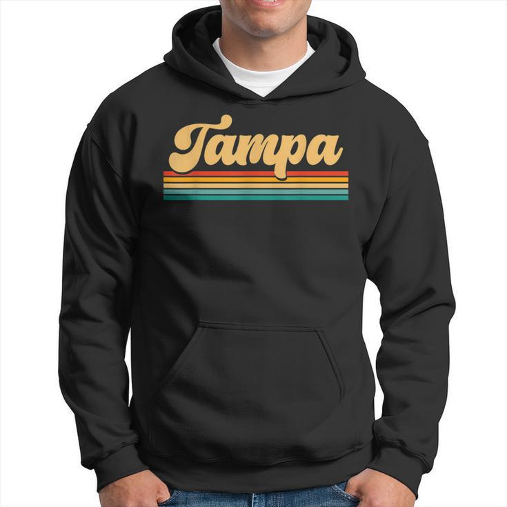 Retro City Of Tampa Florida  Hoodie