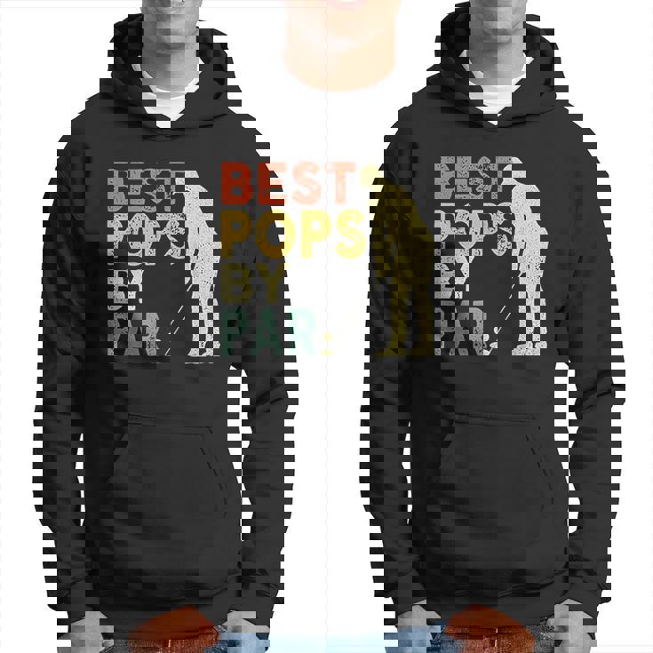 Retro Vintage Best Pops By Par Men Hoodie