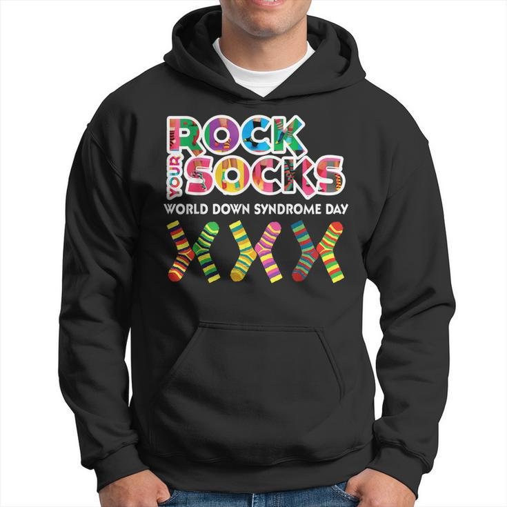Rock Your Socks For World Down Syndrome Day Gift  Hoodie
