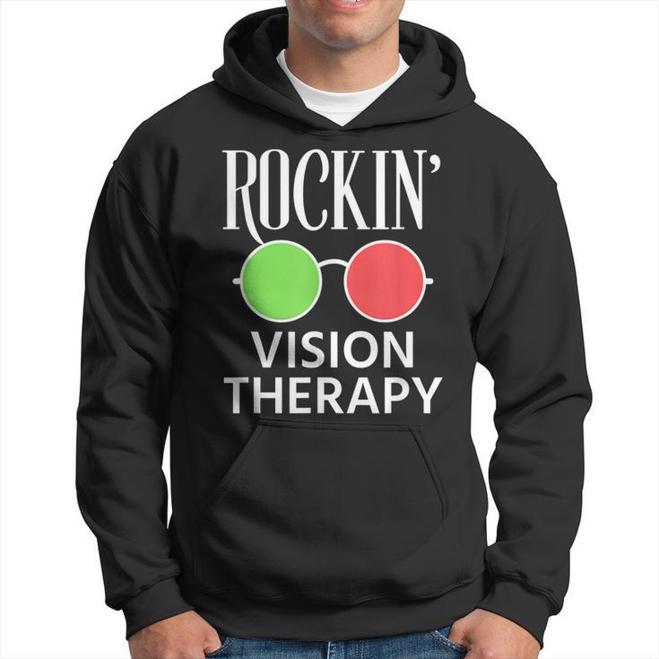 Rockin Vision Therapy Eye Optical Optician Optometry Glasses  Hoodie