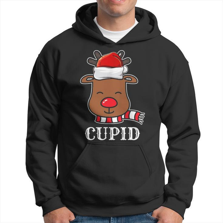 Santa Reindeer Cupid Xmas Group Costume V2 Hoodie
