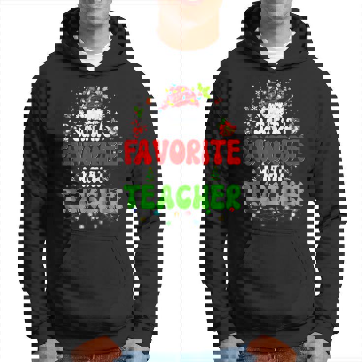 Santas Favorite Dance Teacher Group Matching Christmas 2022 Men Hoodie