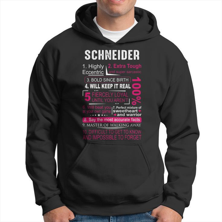 Schneider Name Gift Schneider V2 Hoodie