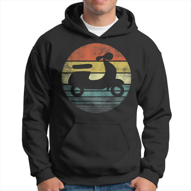 Scooter Driver Gifts Funny Retro Classic Motorbike Moped  Hoodie