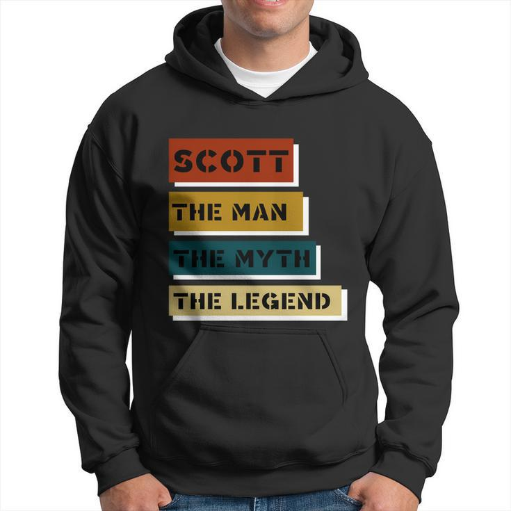 Scott The Man The Myth The Legend Hoodie