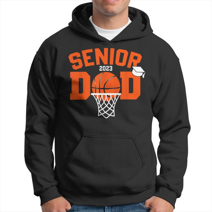 Senior Dad 2023 Basketball Class Of 2023 Graduate Mens Boys Hoodie