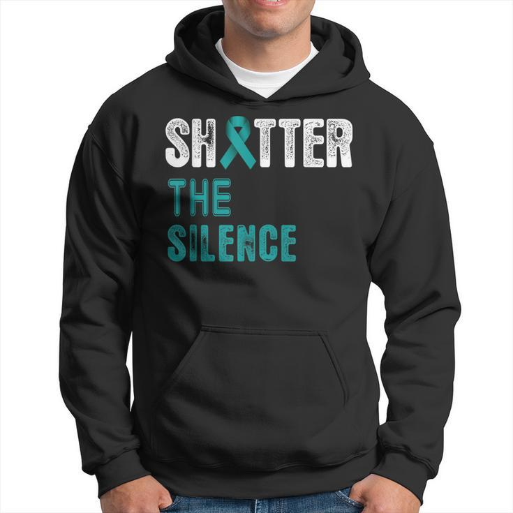 Shatter The Silence Raise Sexual Assault Awareness Abuse  Hoodie
