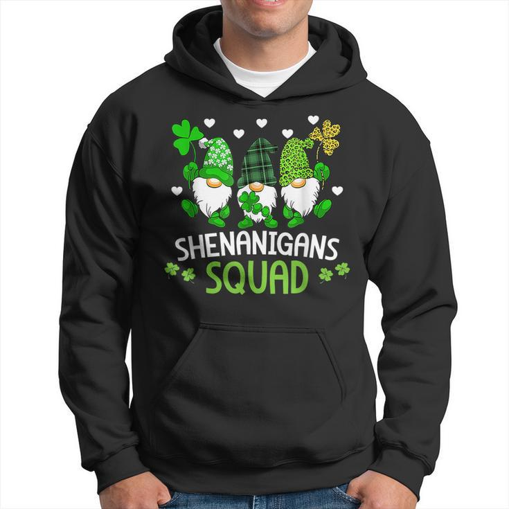 Shenanigans Squad Gnomes Shamrock Happy St Patricks Day  Hoodie