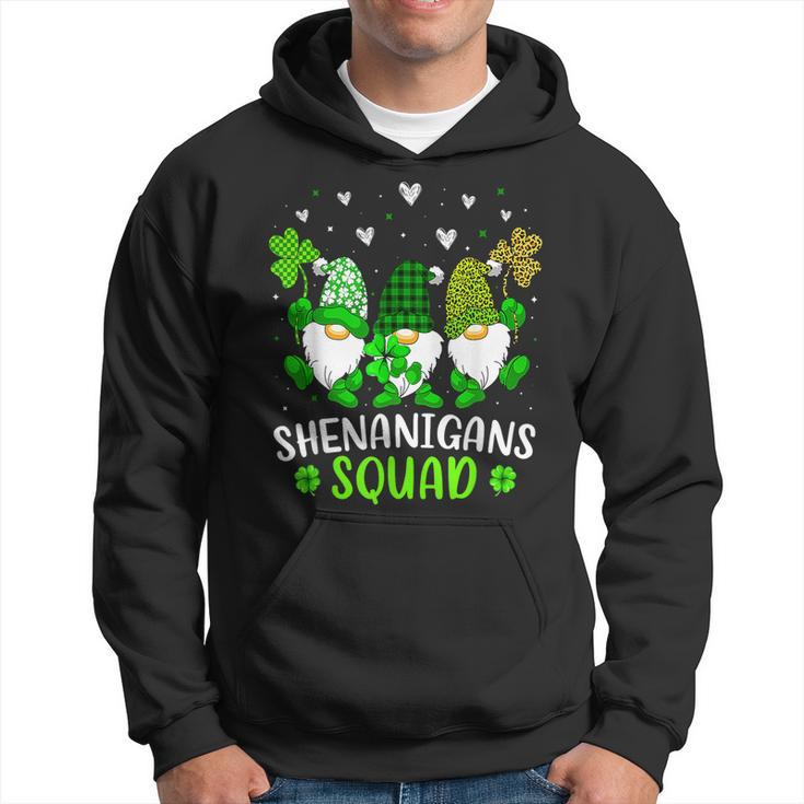 Shenanigans Squad St Patricks Day Gnomes Green Funny  Hoodie