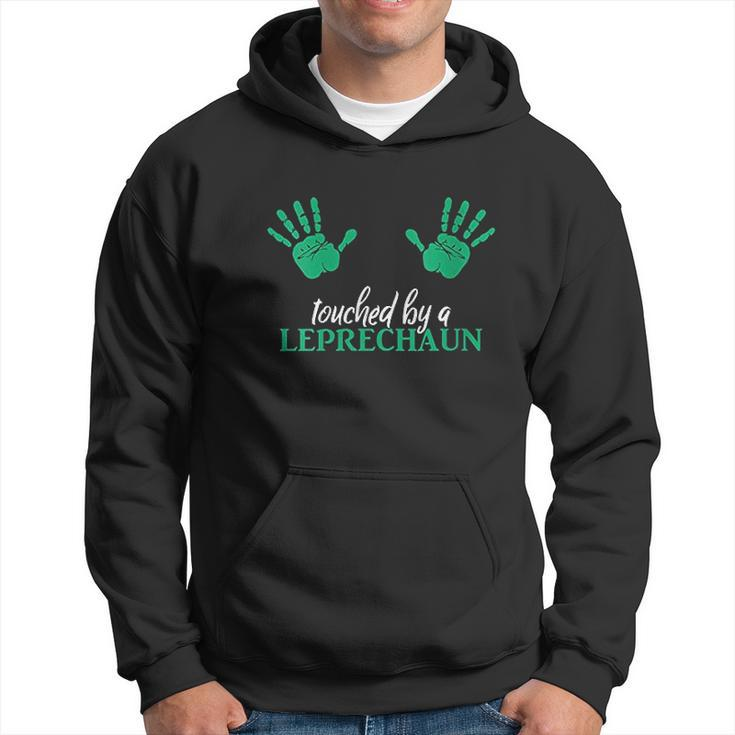 St Patricks Day Clothing For Women Touched By A Leprechaun Men Hoodie