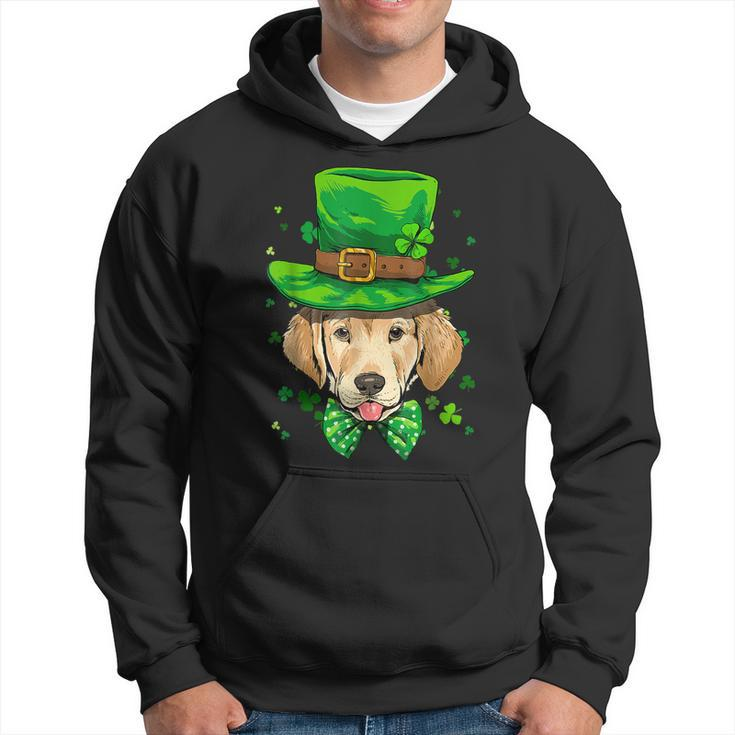 St Patricks Day Leprechaun Labrador Retriever Pet Dog Irish  Hoodie