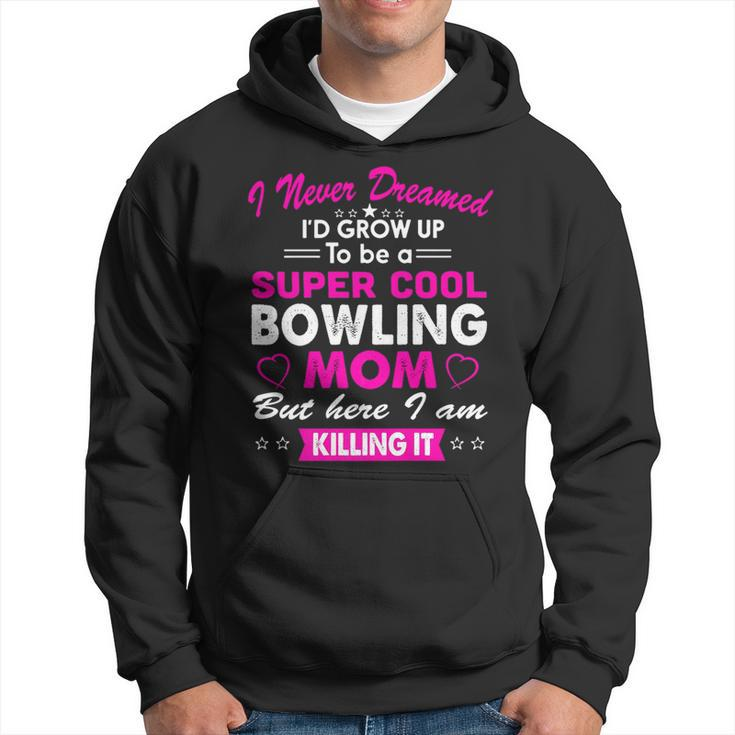 Super Cool Bowling Mom Sports Men Hoodie