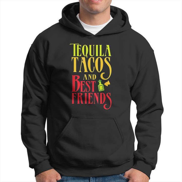 Taco Retro Taco Tequila Tacos And Best Friend Men Hoodie