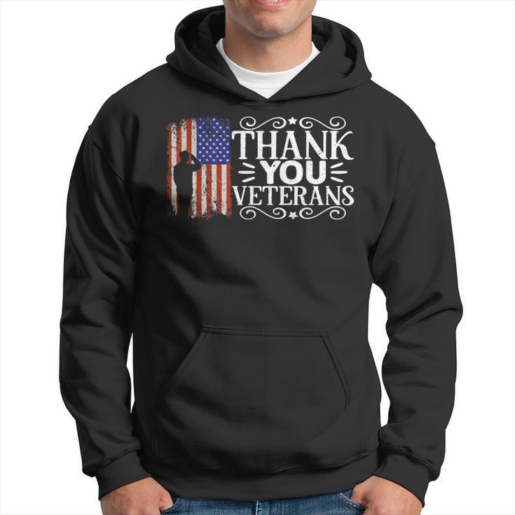 Thank You Veterans Will Make An Amazing Veterans Day V2 Hoodie