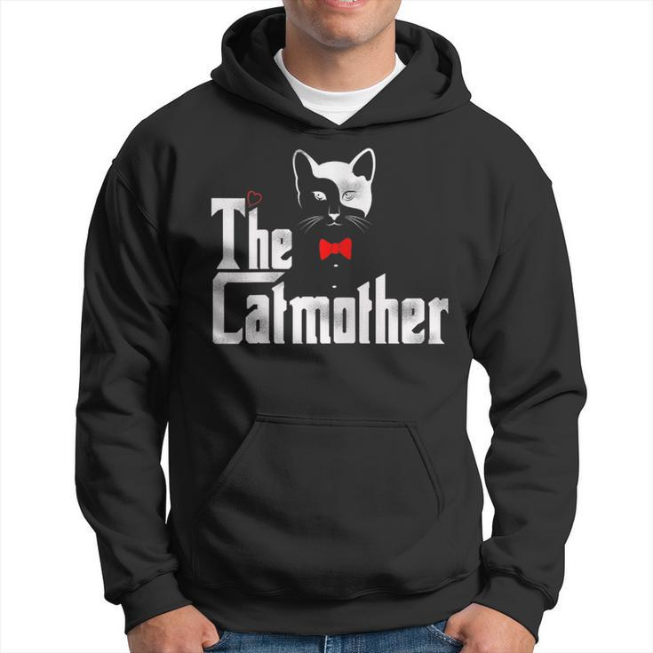 The Catmother Funny Cat Mom Gifts Father Of Cats Hoodie