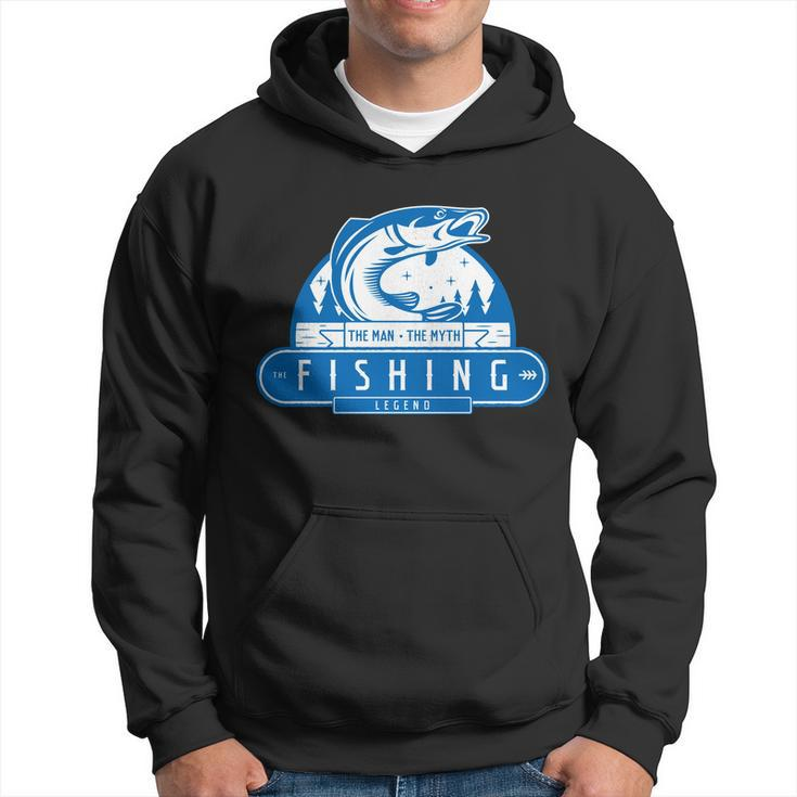 The Man The Myth The Fishing Legend Hoodie